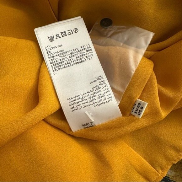 Whistles Ines Ikat Animal Print Long Sleeve Midi Dress Size 0 NWOT Autumncore - Picture 15 of 16